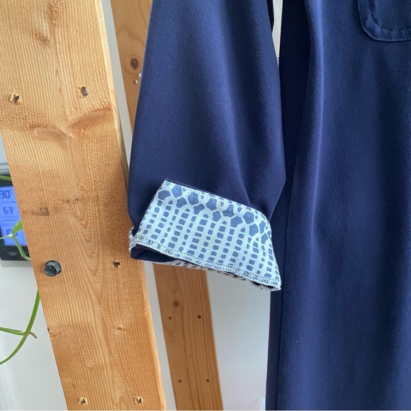 Spartina 449 Navy Blue Camilla Polo Shirt Dress XS - Picture 10 of 16